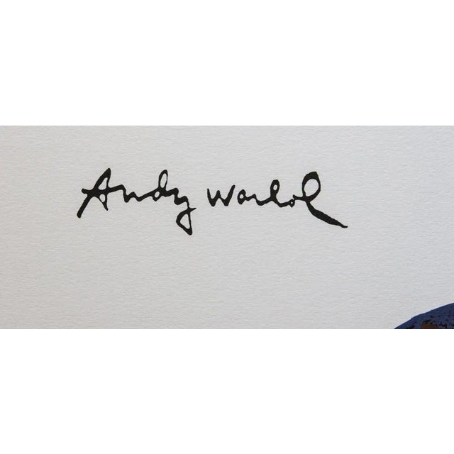 1986 Carnegie Museum of Art After Andy Warhol "Mother and Child" Lithograph Portrait signed numbered print, stamp...