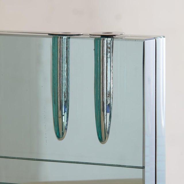 Italian Rectangular Crystal Vase by Pierangelo Gallotti & Luigi Radice, 1960s For Sale In Chicago - Image 6 of 8