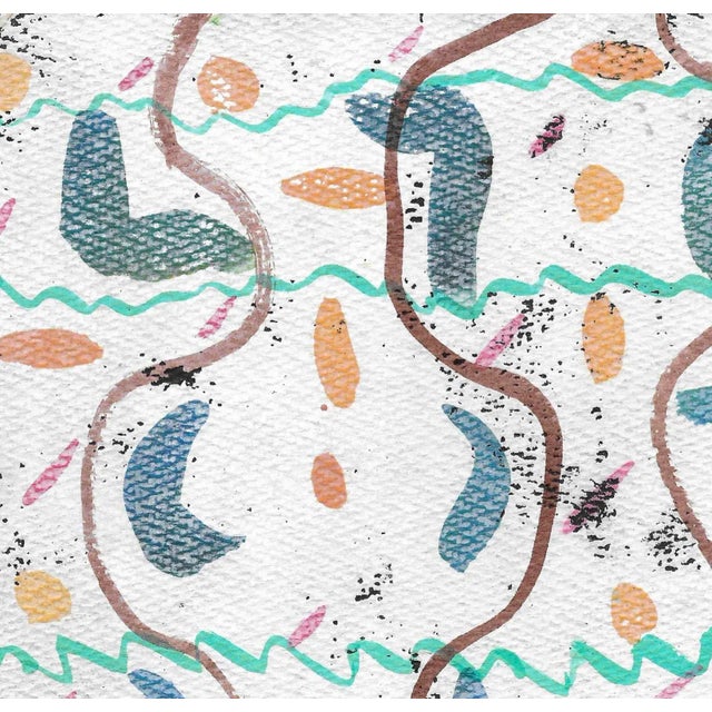 Abstract mixed media on paper by Vermont artist Frank Wallace (1915/18-2003). Wallace was born in Toledo, Ohio and grew up...