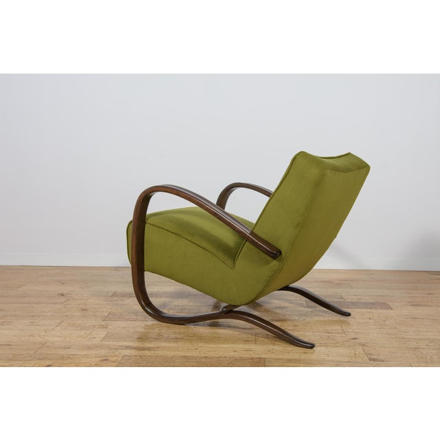 Model H-269 Lounge Chair by Jindřich Halabala for Up Závody, 1930s For Sale - Image 4 of 14