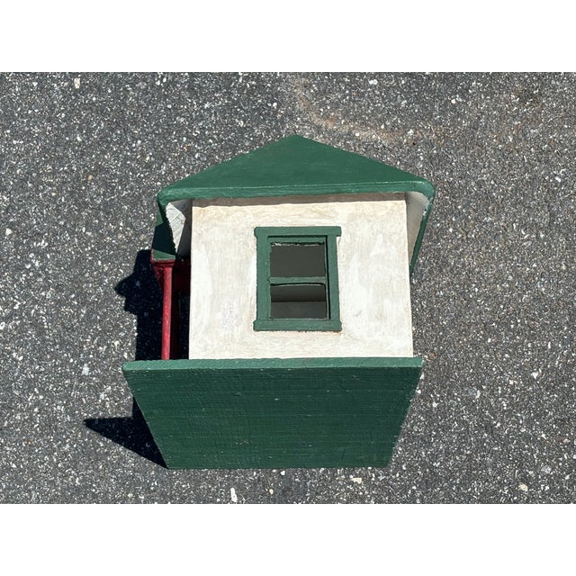 Wood A Model Irish Cottage - Early 20th Century House Model / Toy / Display For Sale - Image 7 of 14