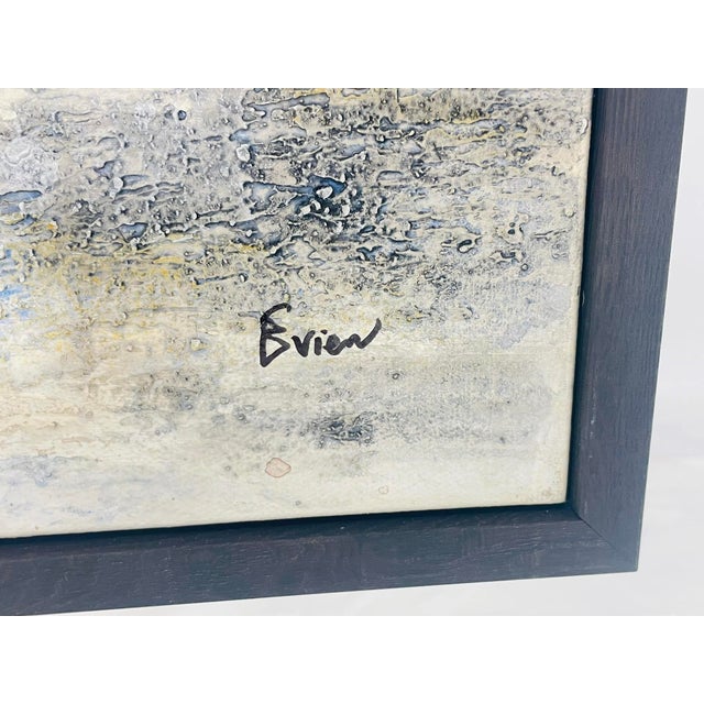 Large Abstract Landscape Oil Painting by Edward View, Framed For Sale - Image 16 of 18