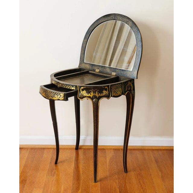 Early 19th Century Demi Lune Napoleon III Accent Table For Sale - Image 4 of 9