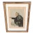 Framed Original 1898 Vanity Fair "Spy" Caricature Titled "Danky" For Sale