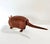 Vintage Hand-Carved Wooden Armadillo Sculpture – Signed Folk Art Figure 1991 – Articulated Accordion Body For Sale - Image 4 of 12