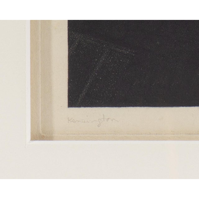 Printmaking Materials “Kensington” Aquatint Print by Geoffrey Heath Wedgwood For Sale - Image 7 of 8