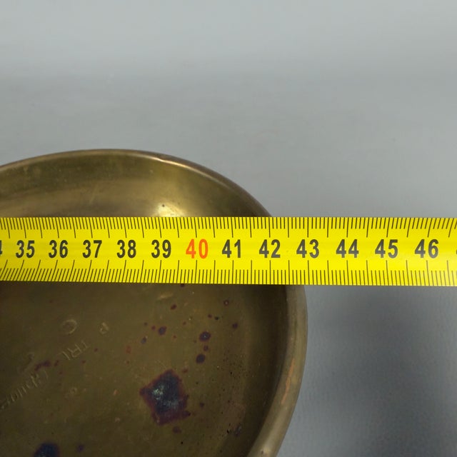 Roberval Iron Brass Dragon Scales with Weights, Set of 2 For Sale - Image 13 of 17