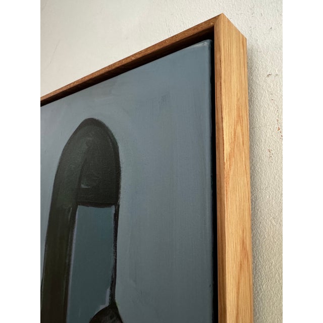 Figurative "Seated Woman Ii", Original Painting by Rebecca Jack (Framed) For Sale - Image 3 of 6