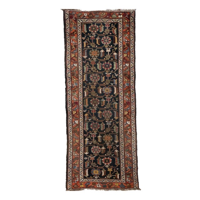 1930s Northwest Persian Runner - 3.6 x 9.10 For Sale