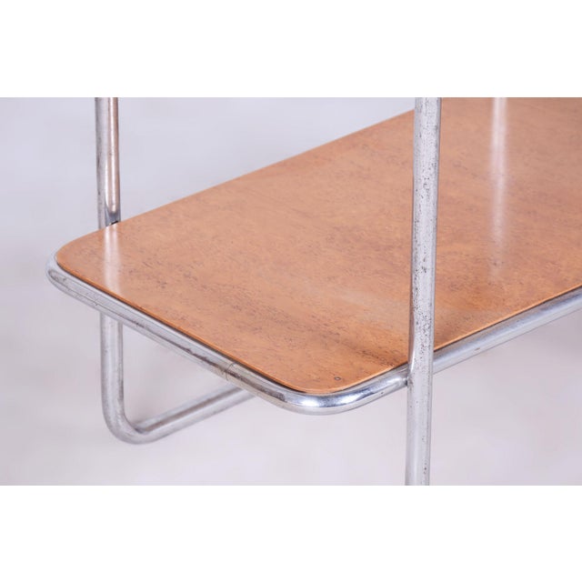 Bauhaus Étagères in Birch by Robert Slezák and Arnošt Beck, 1930s, Set of 2 For Sale - Image 13 of 15