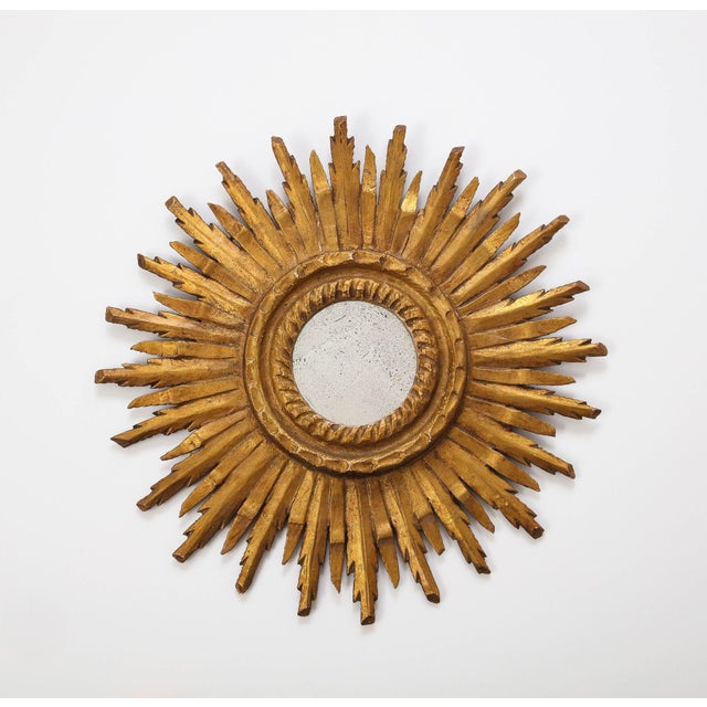 Early 20th Century French Sunburst MIrror For Sale - Image 10 of 10