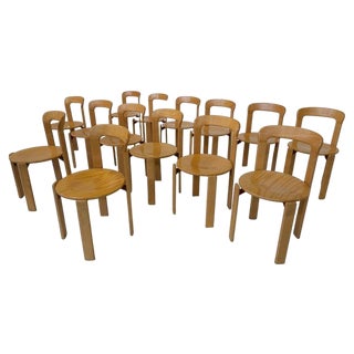 Dining Chair attributed to Bruno Rey, 1970s For Sale