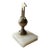 1962 Golf Hole in One Trophy Alabaster Stone Base Paperweight For Sale