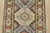 2020s Kazak Runner 2’9” X 9’5” Blue Wool Tribal Hand-Knotted Oriental Rug For Sale - Image 5 of 11