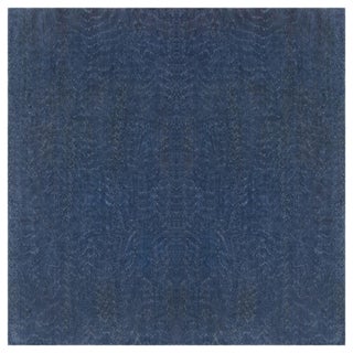 Modern Midnight Wool Rug by Doris Leslie Blau For Sale