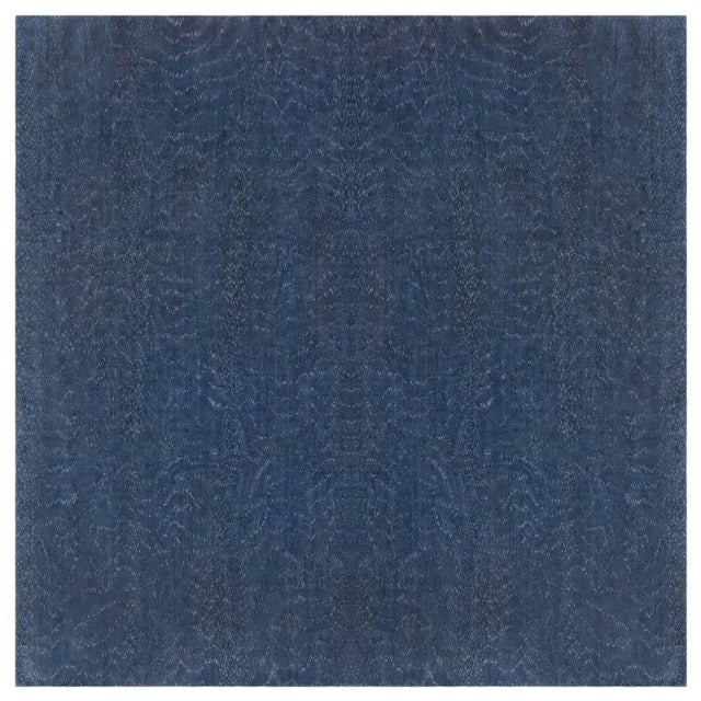 Modern Midnight Wool Rug by Doris Leslie Blau For Sale