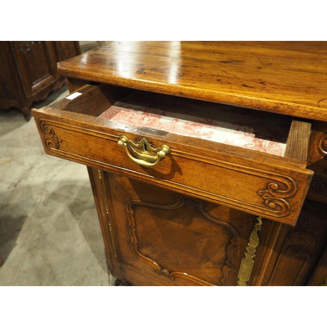 Circa 1800 Carved Oak Buffet From the Area of Mont St. Michel, France For Sale - Image 16 of 18