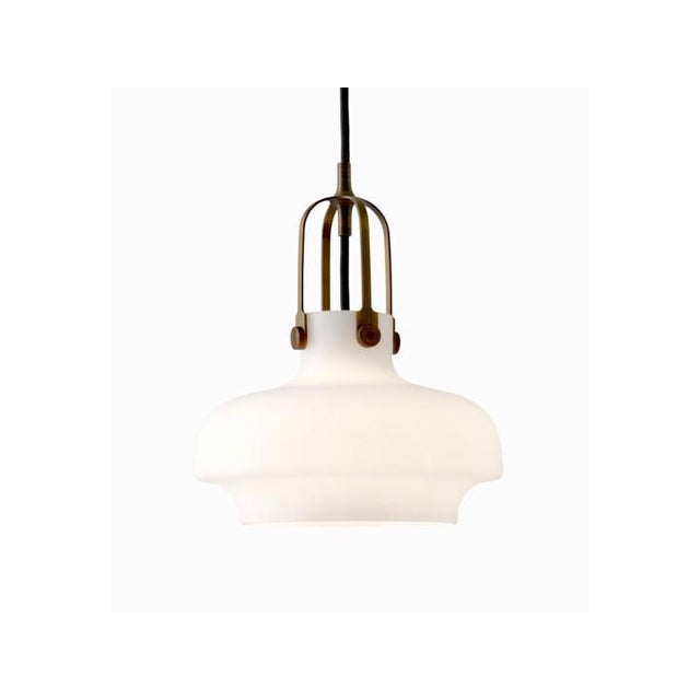 Sc6 Pendant Light in Opaline Glass For Sale - Image 6 of 6