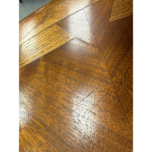 Mid-Century Modern Mid-Century Danish Modern Andre Bus Lane Acclaim Round Coffee Table For Sale - Image 3 of 12