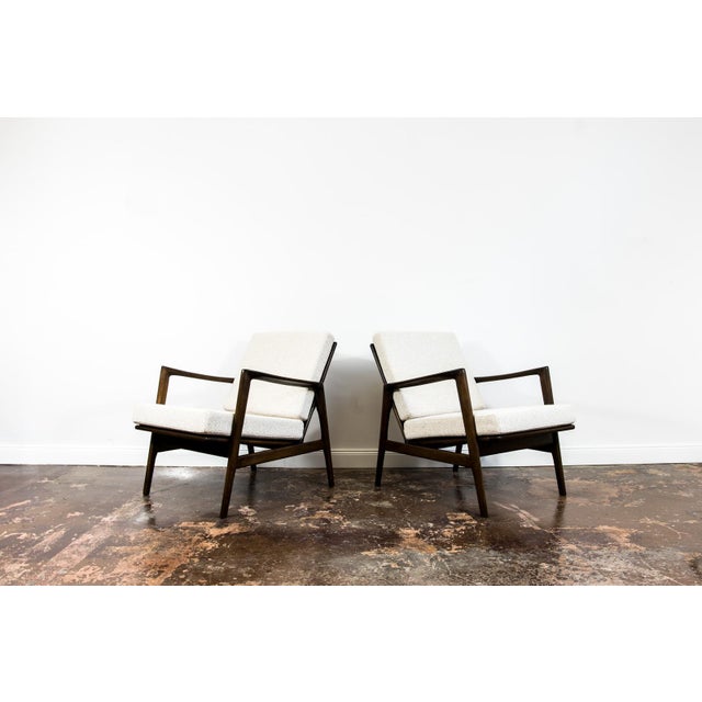 1960s Vintage Armchairs from Swarzędzkie Fabryki Mebli, 1960s, Set of 2 For Sale - Image 5 of 17
