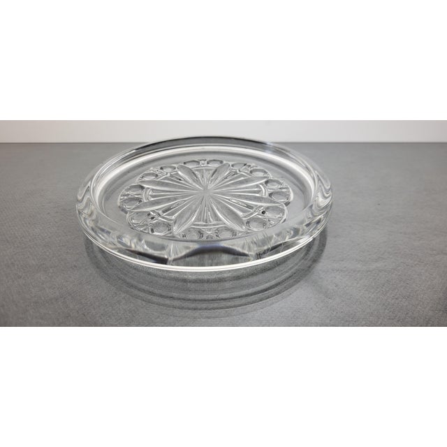 Crystal Bottle Coasters from Baccarat, 1930s, Set of 2 For Sale - Image 3 of 7