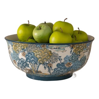 Scalamandre Maison by Port 68 Sea Of Trees Bowl For Sale