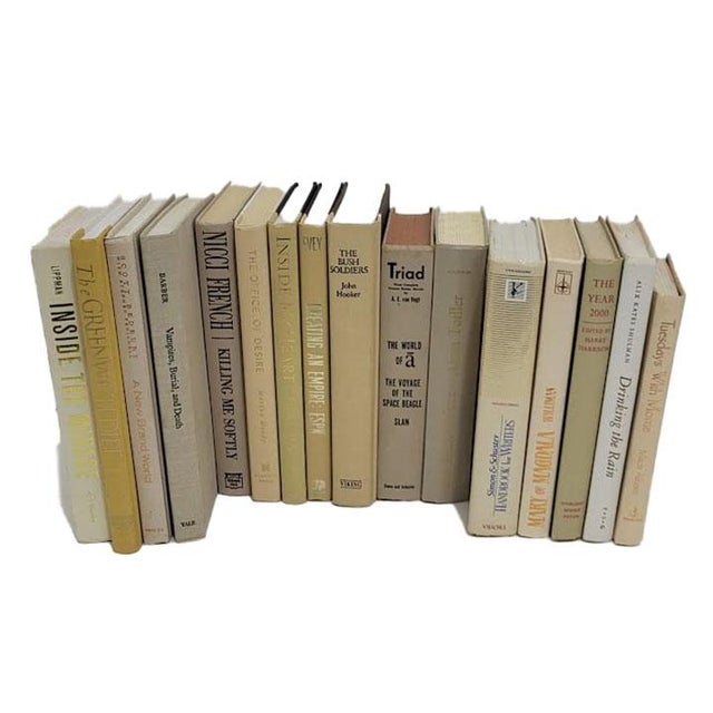 :Elevate your bookshelf styling with this professionally curated collection of 17 vintage and modern hardcover books....