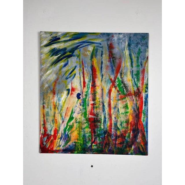 In this work from her abstract period, Isa Di Battista Gorini. Isa Di Battista Gorini is a Milanese painter who studied...