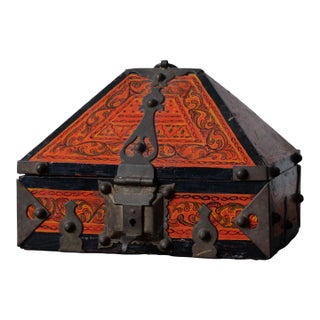 Indian Kerala Dowry Box, Malabar For Sale
