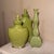 Hollywood Regency Uttermost Hollywood Regency Chartreuse Green Crackle Glaze Lidded Urn Jars - Set of 3 For Sale - Image 3 of 9