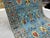 Textile Sky Blue Persian Style Floral Area Rug With Botanical Border, 4'9" X 6'3" For Sale - Image 7 of 14
