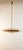 Brass Suspension Light with Double Salmon Pink Glass Shade For Sale - Image 16 of 18