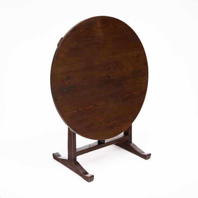 A wonderfully rustic French table de vendange, or wine harvest table, dating to circa 1900 and crafted in fir with a...