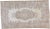 Textile Vintage Turkish Hand Knotted Whitewash Organic Wool Fine Weave Rug,5'3"x9'3" For Sale - Image 7 of 7
