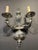 Pair of circa 1920’s Caldwell silver plated sconces with 2 lights