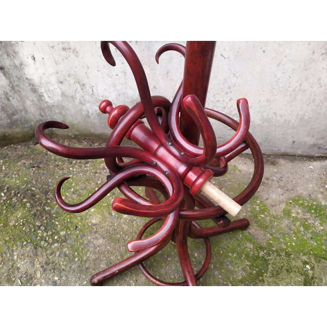 Bistro Coat Rack from Fischel, 1890s For Sale - Image 10 of 17