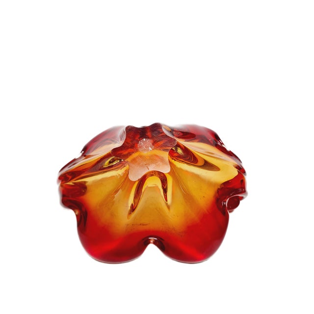 Mid-Century Italian Murano Glass Bowl by Flavio Poli for Mandruzzato, 1950s For Sale - Image 16 of 18