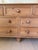 Early 20th Century Vintage English Country Pine 7-Drawer Long Dresser With Turned Feet For Sale - Image 5 of 5