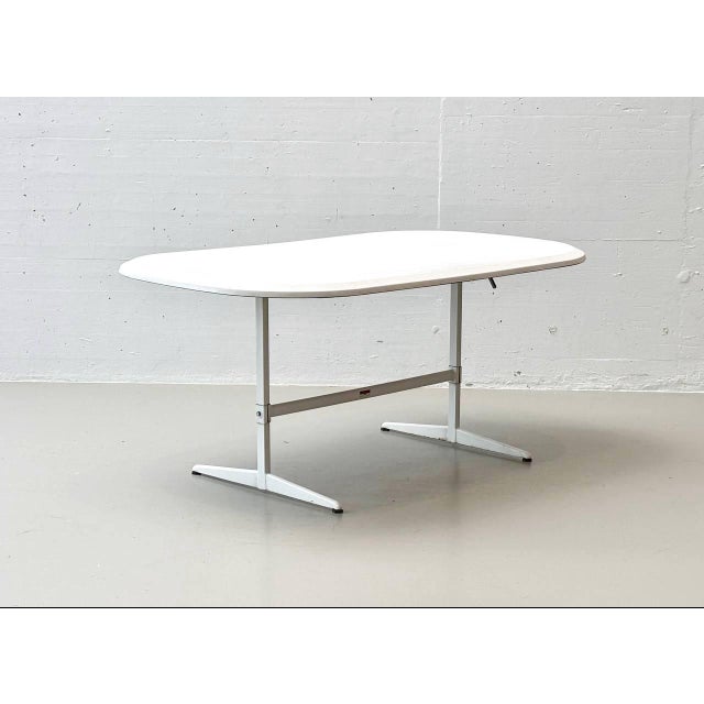 Oval Folding Garden Table by Mazuvo and SM France, 1990s For Sale - Image 18 of 18