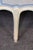 1950s French Louis XVI Style Creme & Blue Accent Paint Decorated Chaise Lounge For Sale - Image 5 of 14