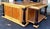 Brown Neo-Classical Style Custom Chestnut Burl & Maple Coffee Table W/ Storage For Sale - Image 8 of 8