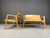 Mid-Century Plywood Benches by Alvar Aalto, 1960, Set of 2 For Sale - Image 12 of 13