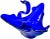 Mid 20th Century Mid-Century Handblown Cobalt Blue Art-Glass Swan Centerpiece For Sale - Image 5 of 9