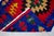 Blue 1990s Handmade Rug Colorful Kilim Small Rug 2x3 Ft Approx For Sale - Image 8 of 13