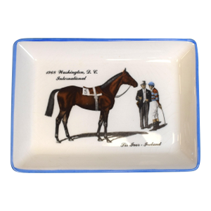 1968 Washington d.c. International Sir Ivor- Ireland Ceramic Ashtray