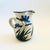Blue Iris Studio Pottery Pitcher Signed Steinman For Sale - Image 4 of 12