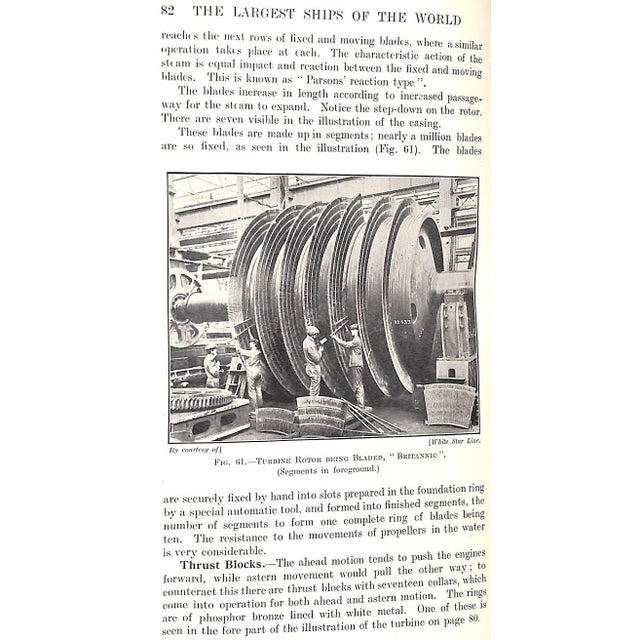 "The Largest Ships of the World" 1926 Wilson, v.s. Fellowes For Sale - Image 12 of 12