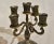 Candelabra for 5 Candles For Sale - Image 4 of 8