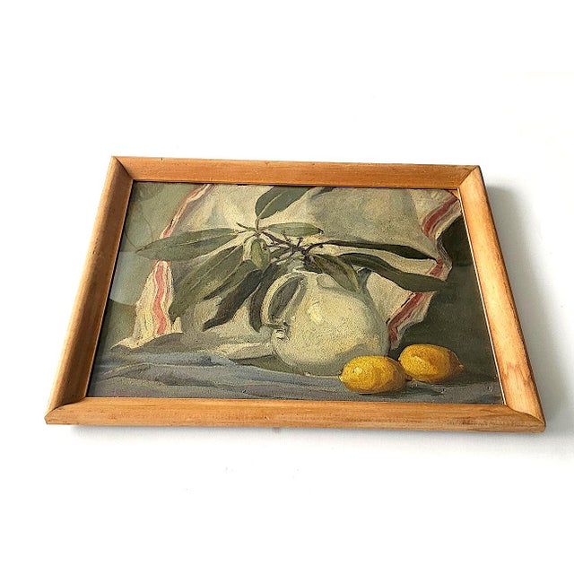 1930s Hortense Budell Still Life Painting For Sale - Image 10 of 11
