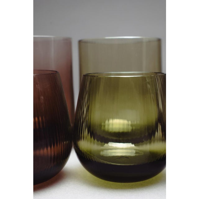 Small Stilla Liquida Glasses by Federico Peri for Purho, Set of 2 For Sale - Image 12 of 18